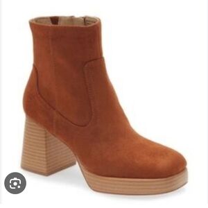 Bp Nordstroms Keyla Platform Chunky Bootie Womens Sz 9